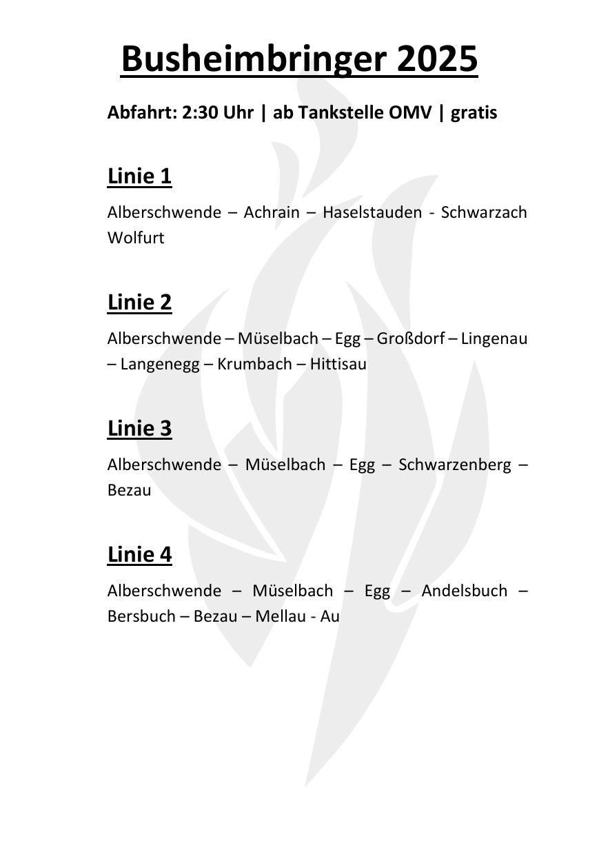 Busheimbringer 2025