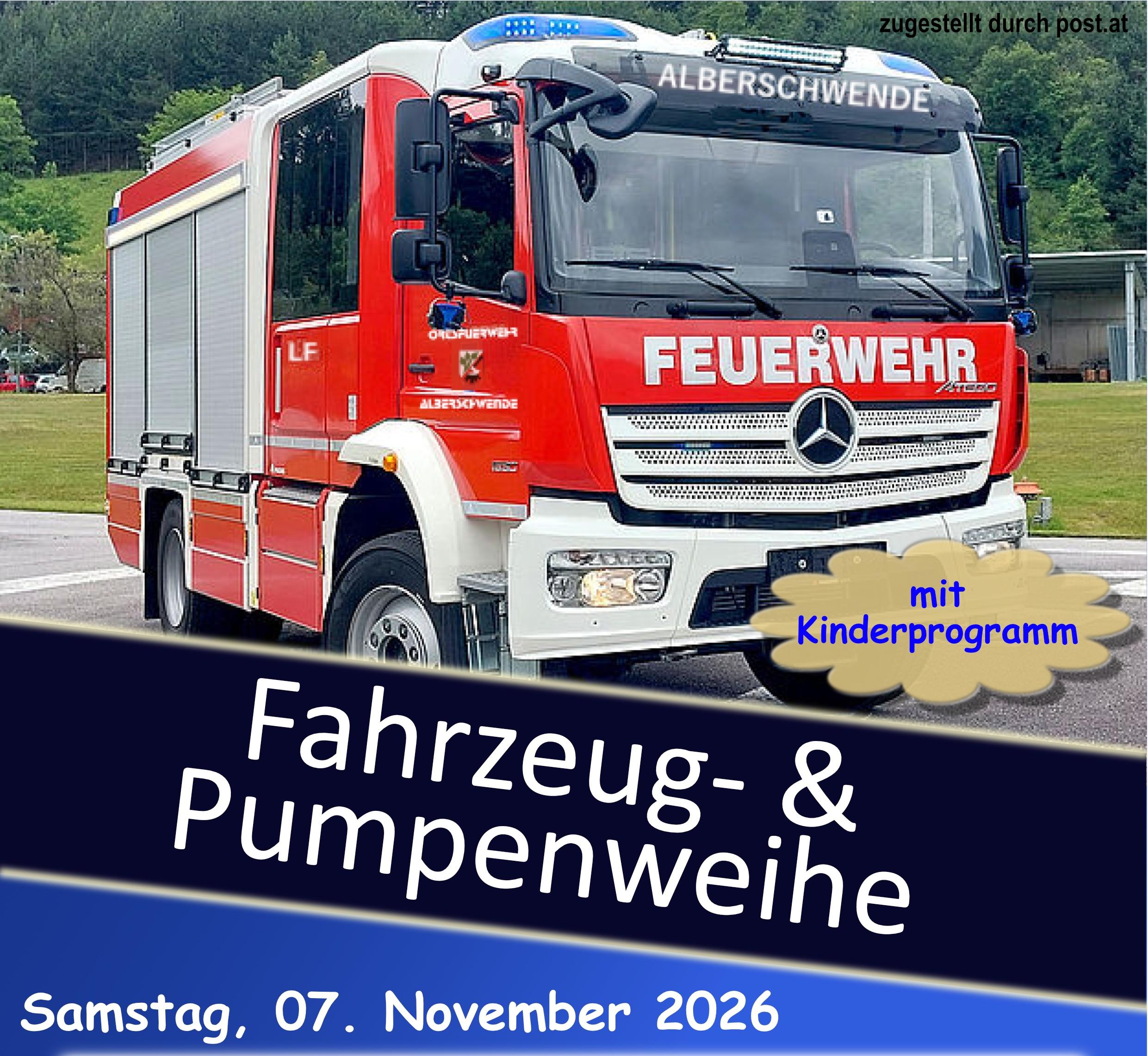 Fahrzeugweihe LF